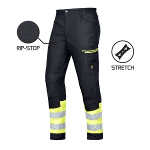 Spodnie do pasa MEGAWORK RIP-STOP STRETCH Khaki (1)
