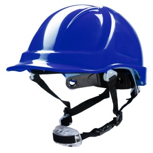 Hełm ABS z pokrętłem 4ptk. niebieski