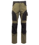 Seven Kings Trail khaki spodnie do pasa 4Way Stretch